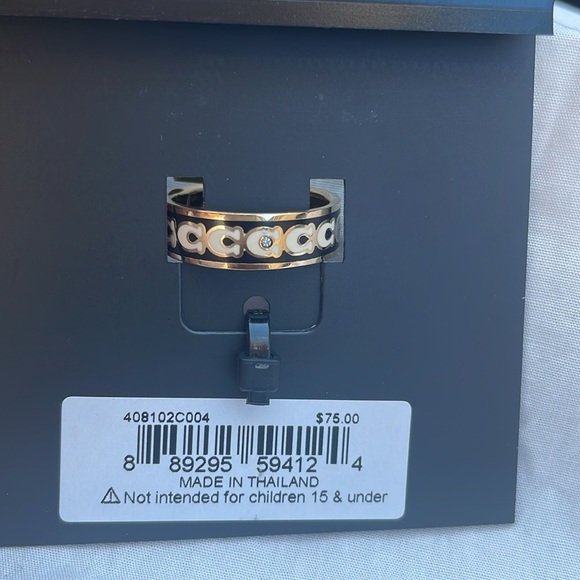 Coach Signature Enamel Ring - Picture 2 of 3